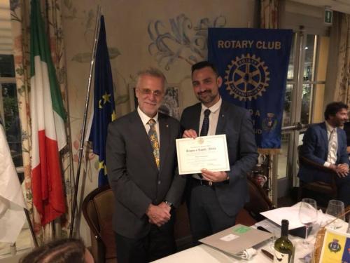 Riunioni - serata di costituzione Rotary Club Bagno a Ripoli