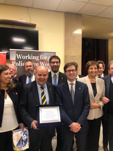 Dicembre 2019 interclub Rotary area fiorentina con concerto in favore del progetto POLIO PLUS