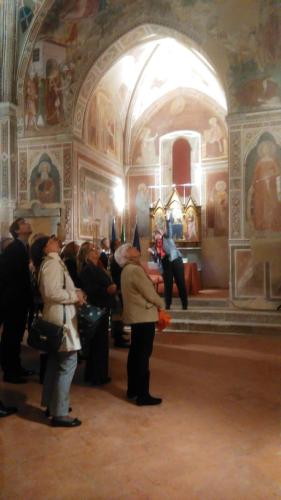 Giugno 2018 donazione di un igrometro all'Oratorio di Santa Caterina delle Ruote a Bagno a Ripoli