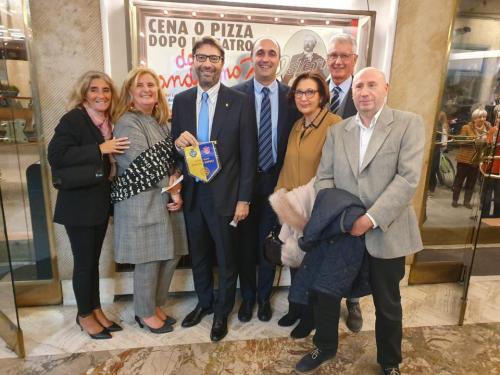 Ottobre 2019 serata a favore del progetto POLIO PLUS insieme ai club dell'area fiorentina